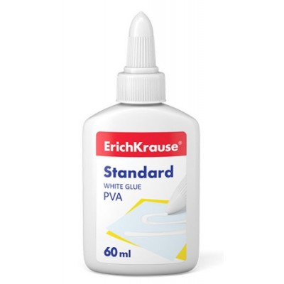 ErichKrause Standard Liquido Adhesivo de acetato de polivinilo PVA 60 ml