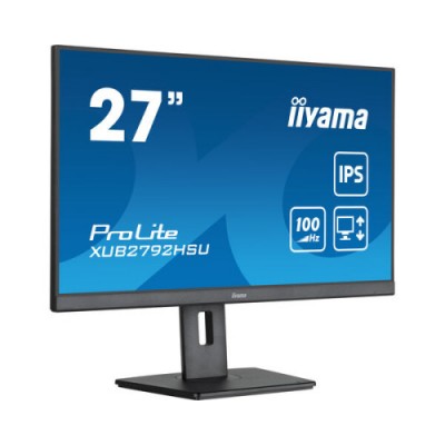 iiyama XUB2792HSU B6 pantalla para PC 686 cm 27 1920 x 1080 Pixeles Full HD LED Negro