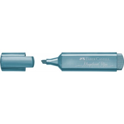 Faber Castell Textliner 46 marcador 1 piezas Azul metalico