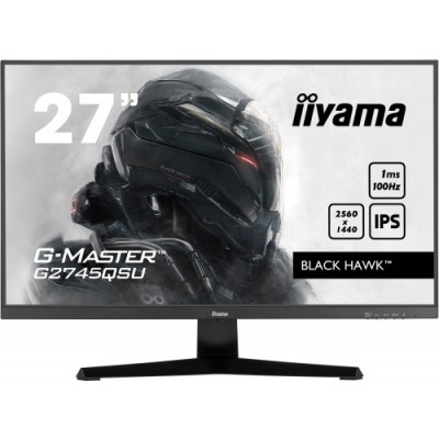 iiyama G MASTER G2745QSU B1 pantalla para PC 686 cm 27 2560 x 1440 Pixeles Dual WQHD LED Negro