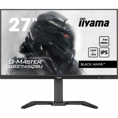 iiyama G MASTER GB2745QSU B1 pantalla para PC 686 cm 27 2560 x 1440 Pixeles 2K Ultra HD LED Negro