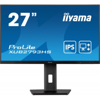 iiyama ProLite XUB2793HS B6 LED display 686 cm 27 1920 x 1080 Pixeles Full HD Negro