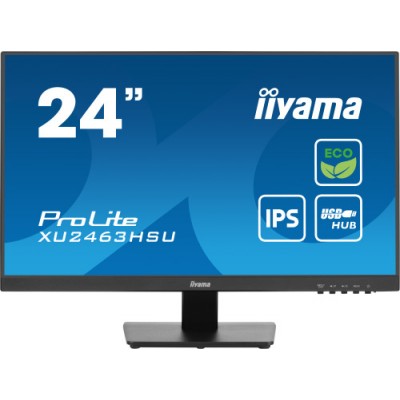iiyama ProLite XU2463HSU B1 pantalla para PC 605 cm 238 1920 x 1080 Pixeles Full HD LED Negro