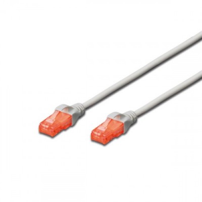 Ewent EW 6U 200 cable de red Gris 20 m Cat6 U UTP UTP