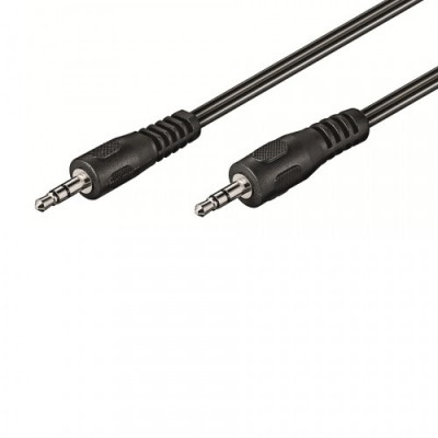 Ewent EW 220101 050 N P cable de audio 5 m 35mm Negro