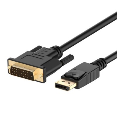 Ewent EC1442 adaptador de cable de video 3 m DisplayPort DVI D Negro