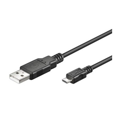 Ewent 18m USB A mirco USB B cable USB 18 m USB 20 Micro USB B Negro