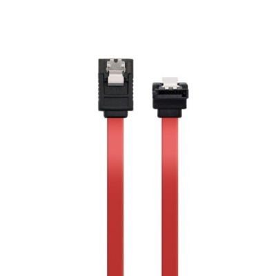 Ewent EC1514 cable de SATA 05 m SATA 7 pin Negro Rojo