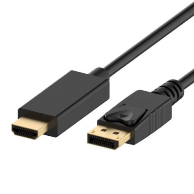 Ewent EC1432 adaptador de cable de video 3 m DisplayPort HDMI tipo A Estandar Negro