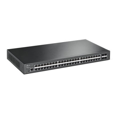 TP LINK SWITCH ADMINISTRADO JETSTREAM 48 PUERTOS GIGABIT L2 4 RANURAS SFP OMADA SDN CONTROLLER