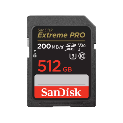 SanDisk Extreme PRO 512 GB SDXC Clase 10