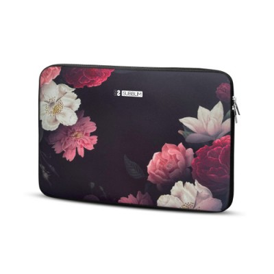 SUBBLIM Funda Ordenador Neopreno Trendy Sleeve Neo Flowers 133 14