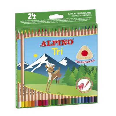 Alpino AL000129 laapiz de color Multicolor 24 piezas