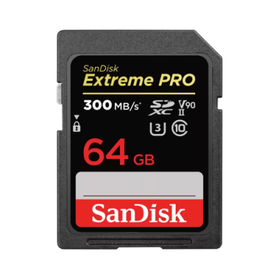 SanDisk Extreme PRO 64 GB SDXC UHS II Clase 10