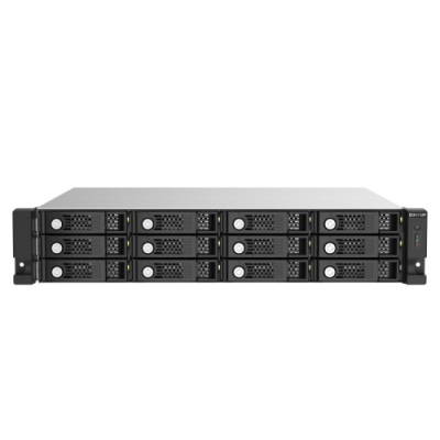 QNAP TL R1220Sep RP 25 35 Carcasa de disco duro SSD Negro Gris