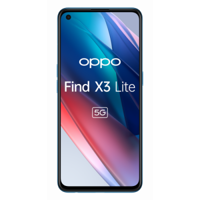 OPPO Find X3 Lite 163 cm 643 SIM doble ColorOS 111 5G USB Tipo C 8 GB 128 GB 4300 mAh Azul