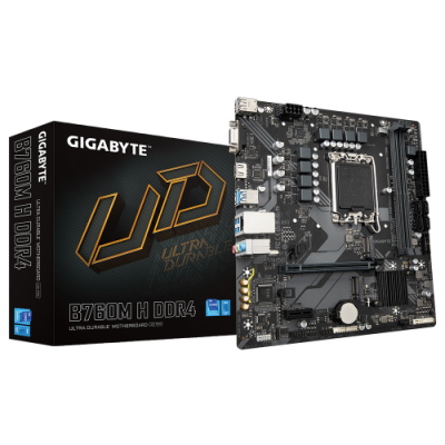 Gigabyte B760M H DDR4 rev 10 Intel B760 Express LGA 1700 micro ATX