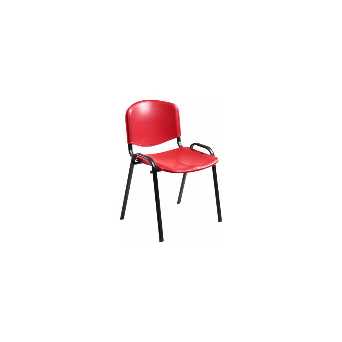 SILLA CONFIDENTE LOIRA PLaSTICO ROJA UNISIT D5PS RO