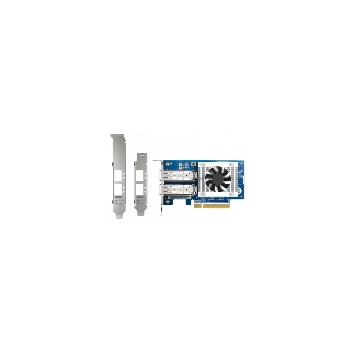 QNAP QXG 25G2SF CX6 adaptador y tarjeta de red Interno Fibra 25000 Mbit s