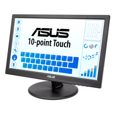 ASUS VT168HR 396 cm 156 1366 x 768 Pixeles Multi touch Negro