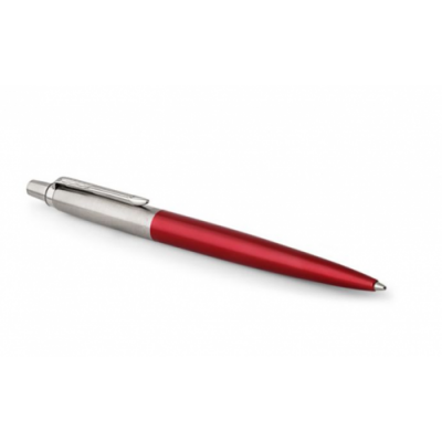 BOLiGRAFO RETRaCTIL JOTTER KENSINGTON ROJO CON RIBETE CROMADO PUNTO MEDIO TINTA AZUL PARKER 1953187