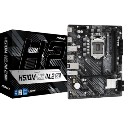 Asrock H510M H2 M2 SE Intel H470 LGA 1200 Socket H5 micro ATX