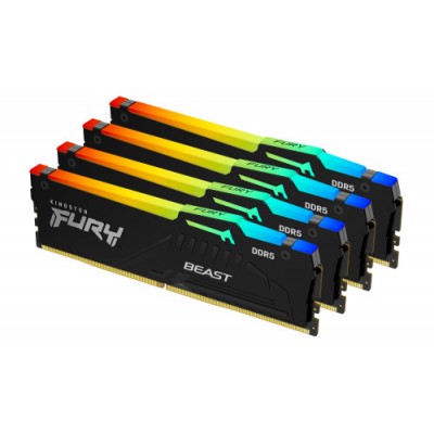 Kingston Technology FURY Beast RGB modulo de memoria 64 GB 4 x 16 GB DDR5