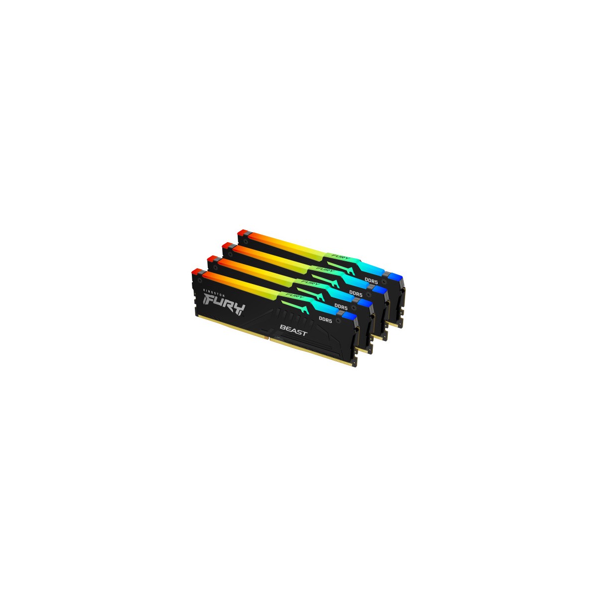 Kingston Technology FURY Beast RGB modulo de memoria 64 GB 4 x 16 GB DDR5