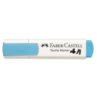 BLiSTER CON 5 MARCADORES TEXTILES COLORES BABY PARTY FABER CASTELL 159530