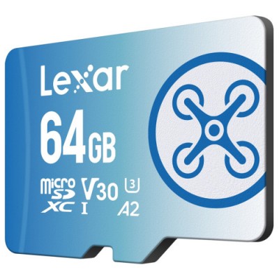 Lexar FLY microSDXC UHS I card 64 GB Clase 10