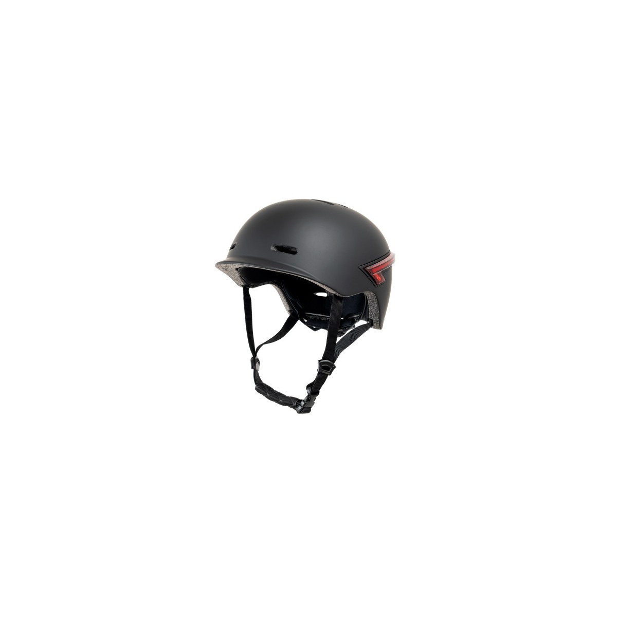 YOUIN CASCO CON LED TRASTERO Y MANDO BLUETOOTH L NEGRO