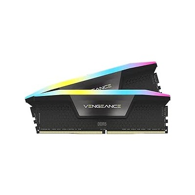 MEMORIA CORSAIR DDR5 32GB 2X16GB PC6000 VENGEANCE RGB CMH32GX5M2B6000C38