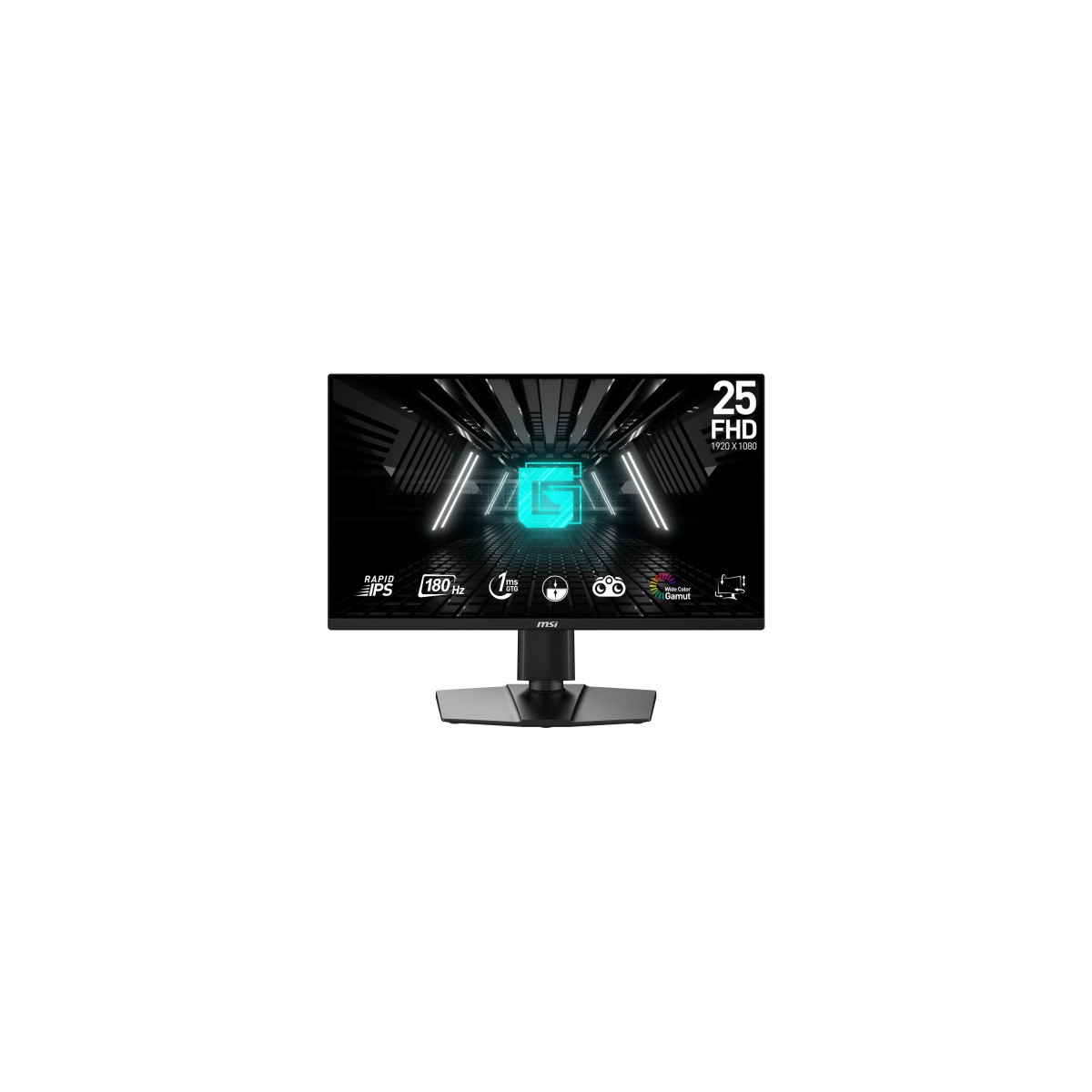 MSI G255PF E2 pantalla para PC 622 cm 245 1920 x 1080 Pixeles Full HD LCD Negro