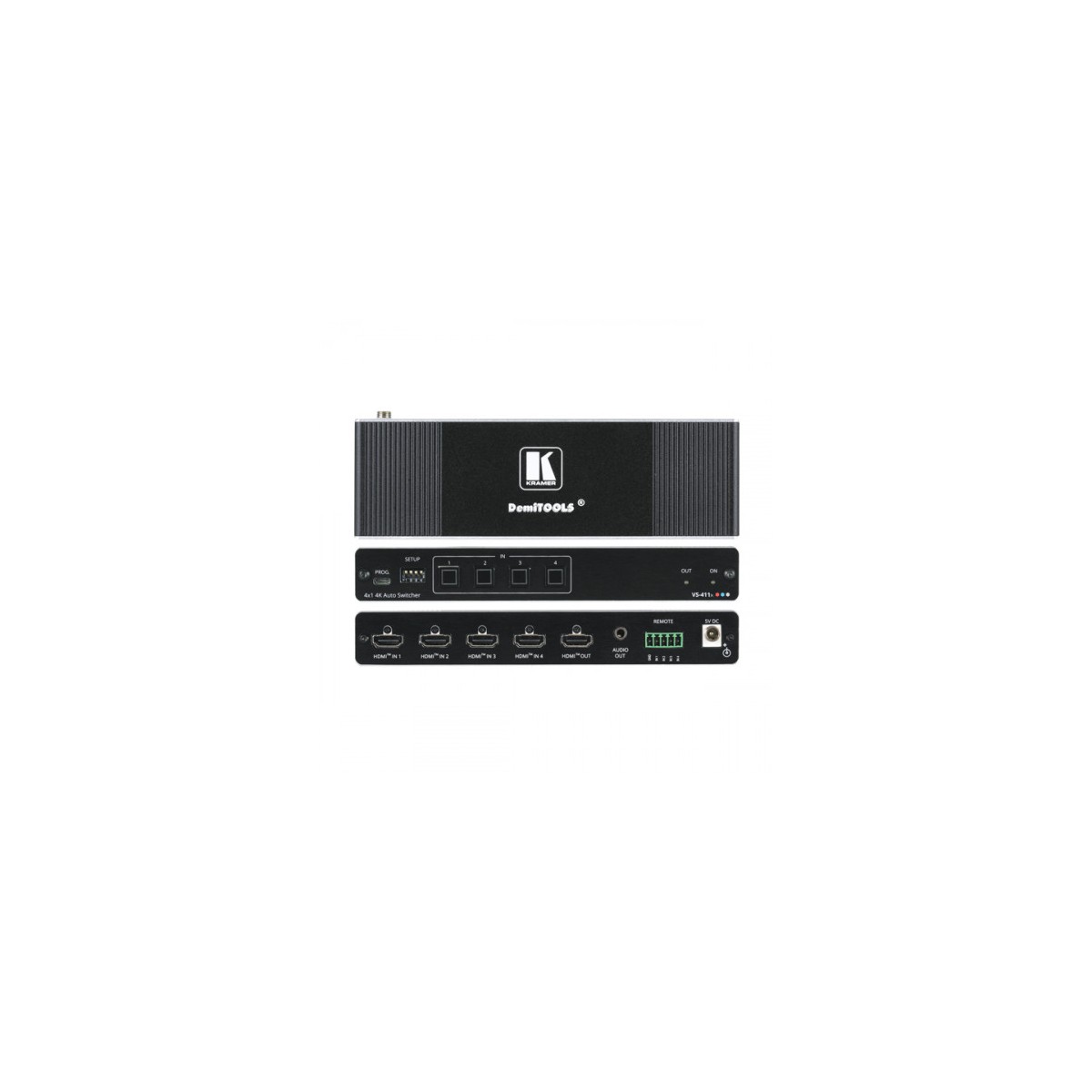 KRAMER SELECTOR VS 411X AUTOMaTICO 4K HDR HDMI 4X1 KRAMER SELECTOR VS 411X AUTOMaTICO 4K HDR HDMI 4X1