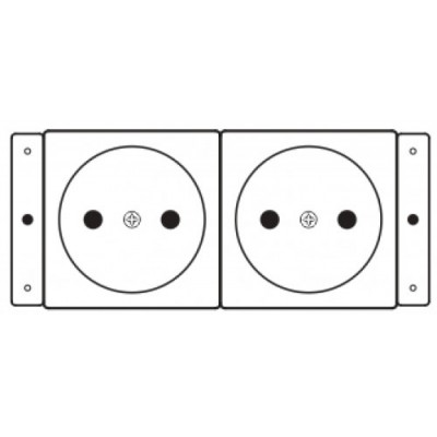 Kramer Electronics TS 2DE toma de corriente