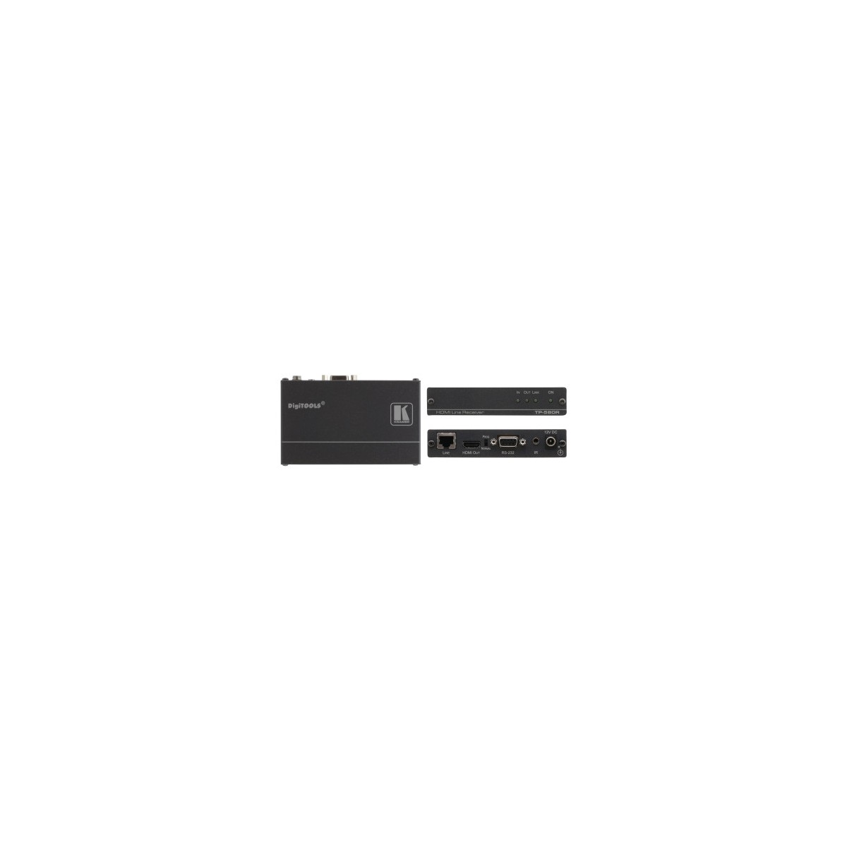 Kramer Electronics TP 580R Receptor AV Negro Kramer Electronics TP 580R Receptor AV Negro