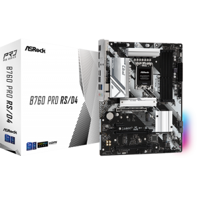 Asrock B760 Pro RS D4 Intel B760 LGA 1700 ATX