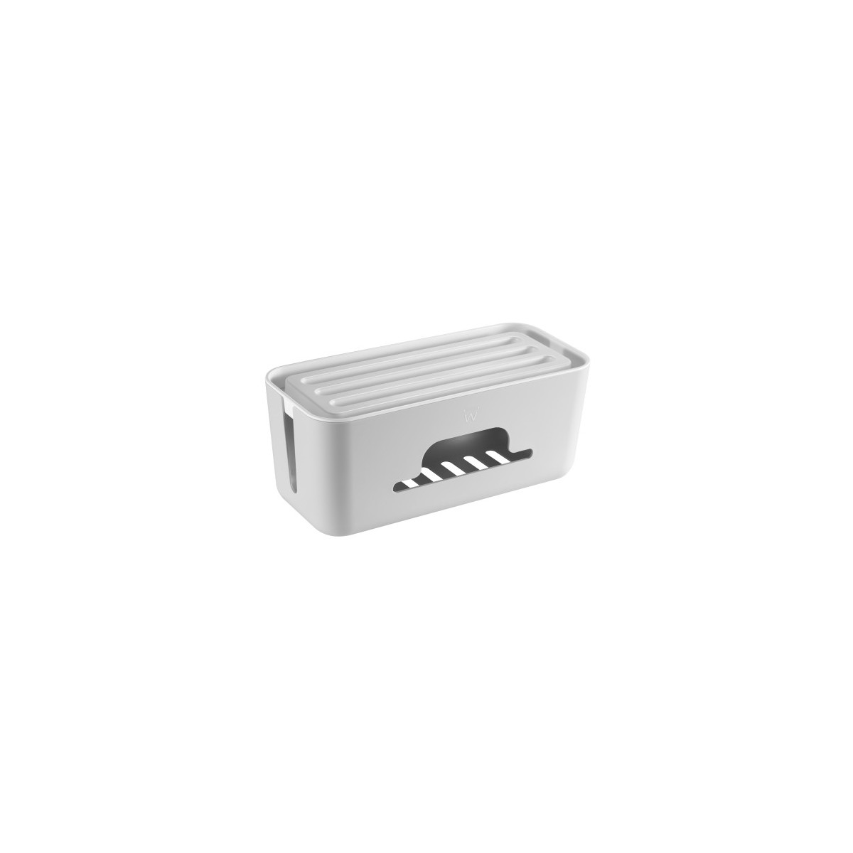 Ewent EW1569 organizador de cables Universal Caja de cables Blanco 1 piezas