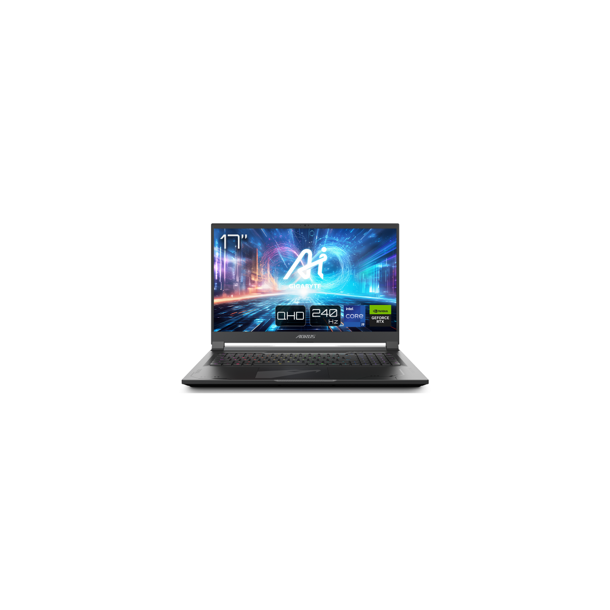 AORUS 17X AZF D5ES665SH ordenador portatil Portatil 439 cm 173 Quad HD Intel Core i9 i9 13980HX 32 GB DDR5 SDRAM 2 TB SSD NVIDI