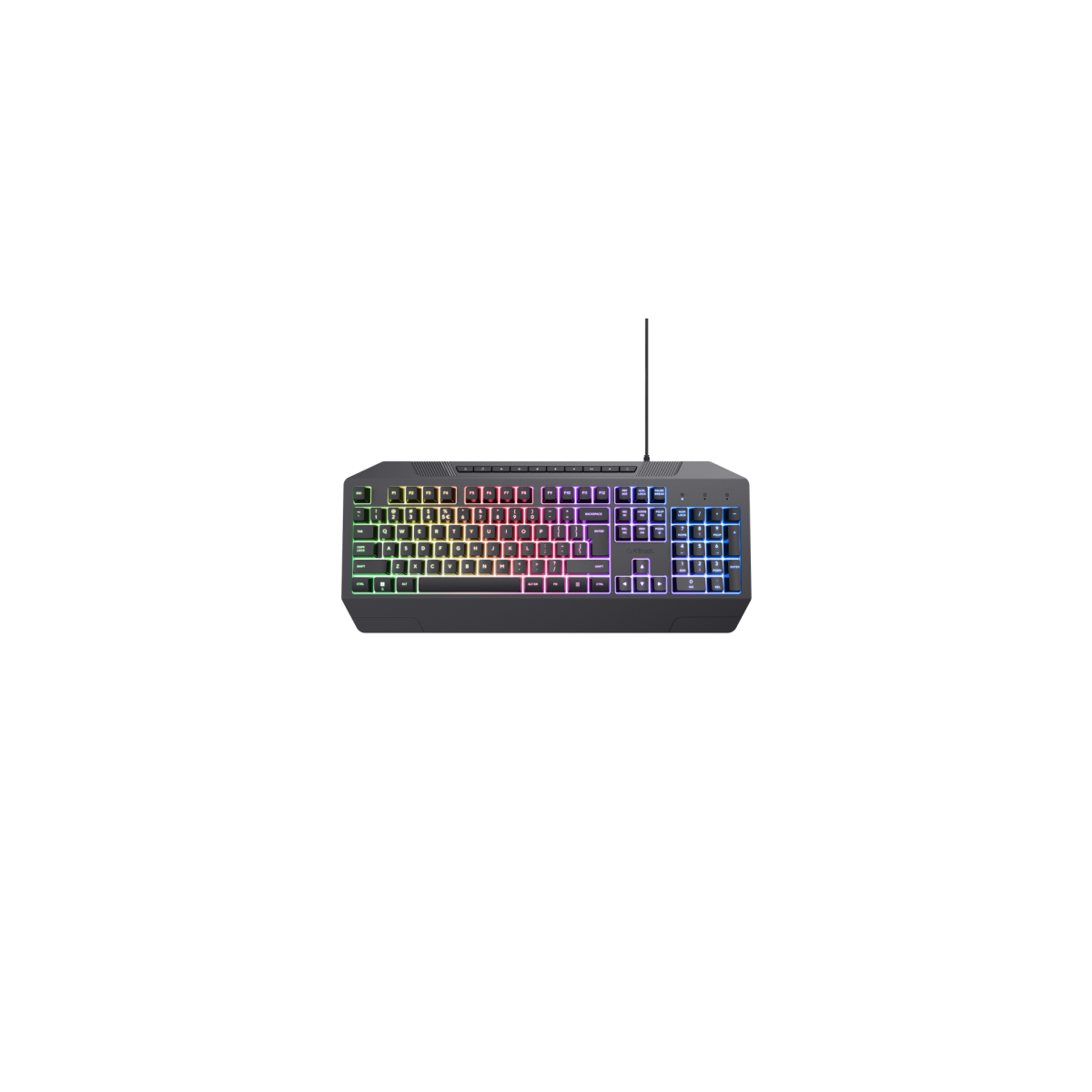 TRUST TECLADO GAMING ILUMINADO GXT836 EVOCX ES 24998