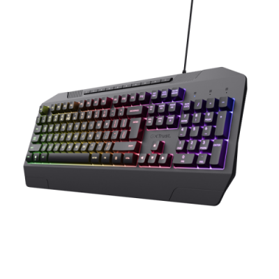 TRUST TECLADO GAMING ILUMINADO GXT836 EVOCX ES 24998