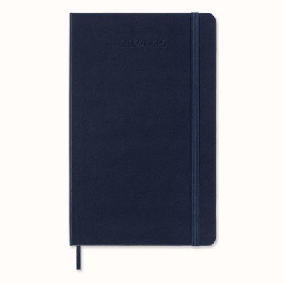 AGENDA 18 MESES 2024 2025 SEMANAL L 13 X 21 CM AZUL ZAFIRO TAPA DURA MOLESKINE DHB2018WN3Y25