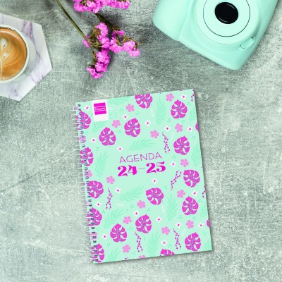 AGENDA ESCOLAR 2024 2025 8º 120X164 SEMANA VISTA HORIZONTAL COOL SELVA FINOCAM 645000725