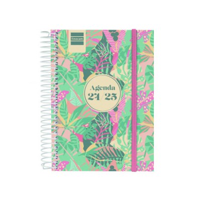 AGENDA ESCOLAR 2024 2025 8º 120X164 1 DiA PaGINA SECUNDARIA EXOTIC FINOCAM 634264725