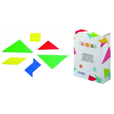 CAJA TANGRAM 7 PIEZAS A PARTIR DE 6 ANOS DOHE 1024