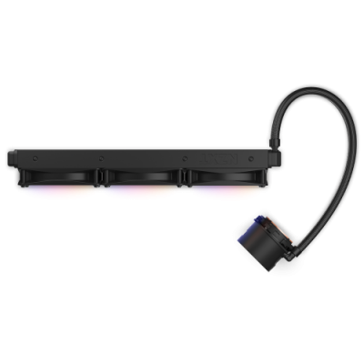 NZXT Kraken 360 RGB Procesador Sistema de refrigeracion liquida todo en uno 12 cm Negro 1 piezas