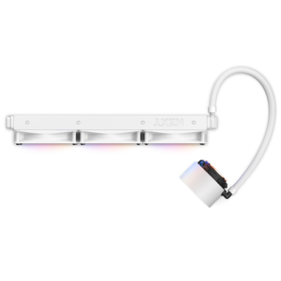 NZXT Kraken Elite 360 RGB Procesador Sistema de refrigeracion liquida todo en uno 12 cm Blanco 1 piezas