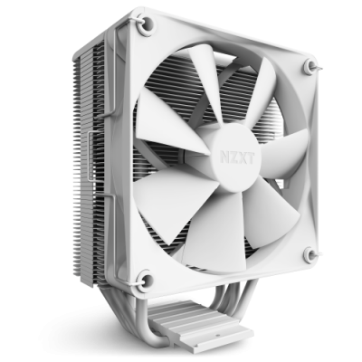 NZXT T120 Procesador Refrigerador de aire 12 cm Blanco 1 piezas