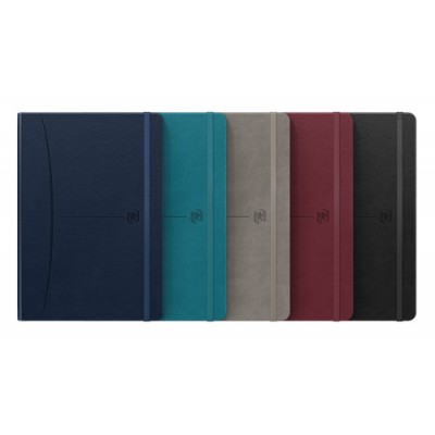 CUADERNO SIGNATURE A5 TAPA EXTRADURA 80H LISO COLORES SURTIDOS CLASICOS OXFORD 400163614