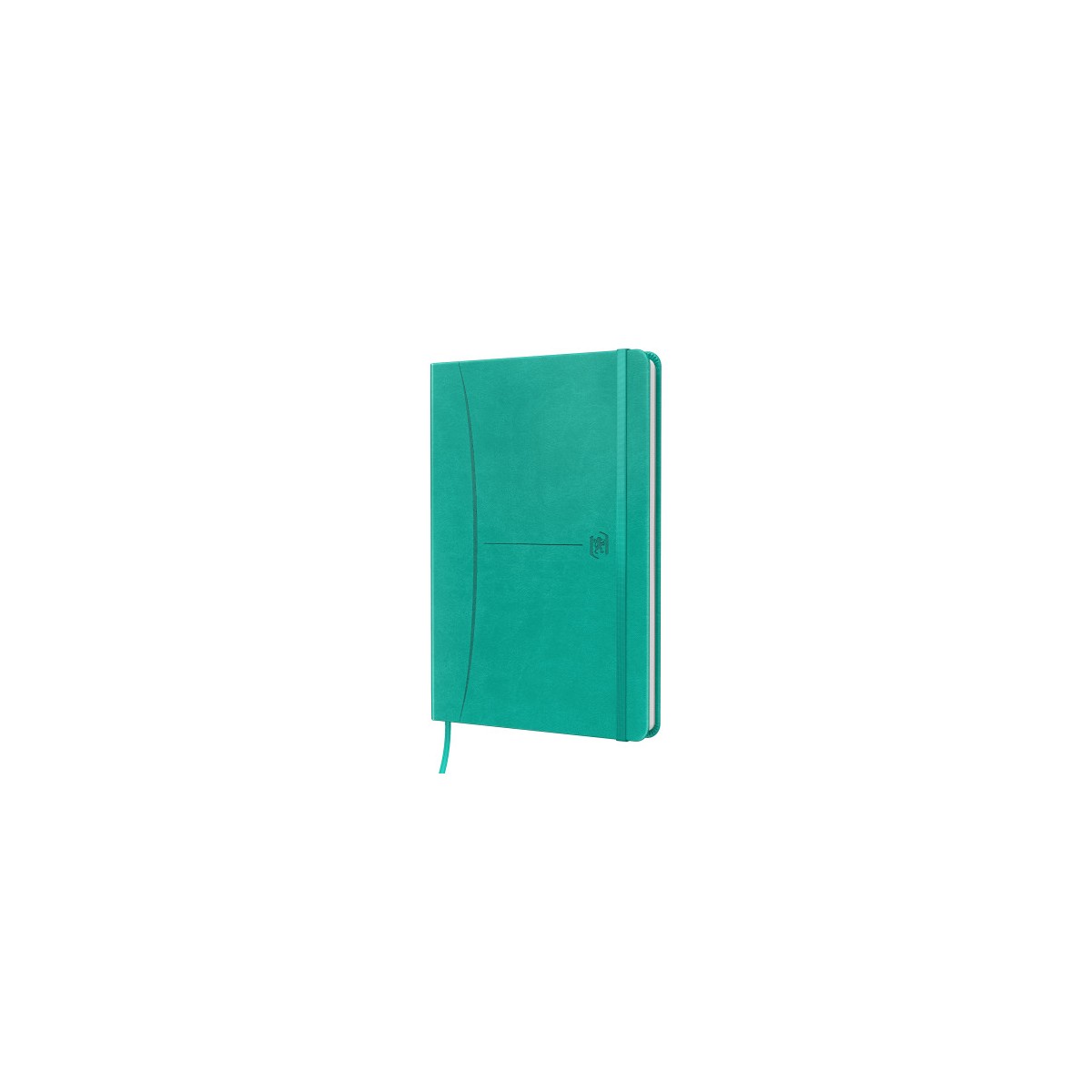 CUADERNO SIGNATURE A5 TAPA EXTRADURA 104H RAYADO DOTS 5X5 COLOR ICE MINT OXFORD 400154948